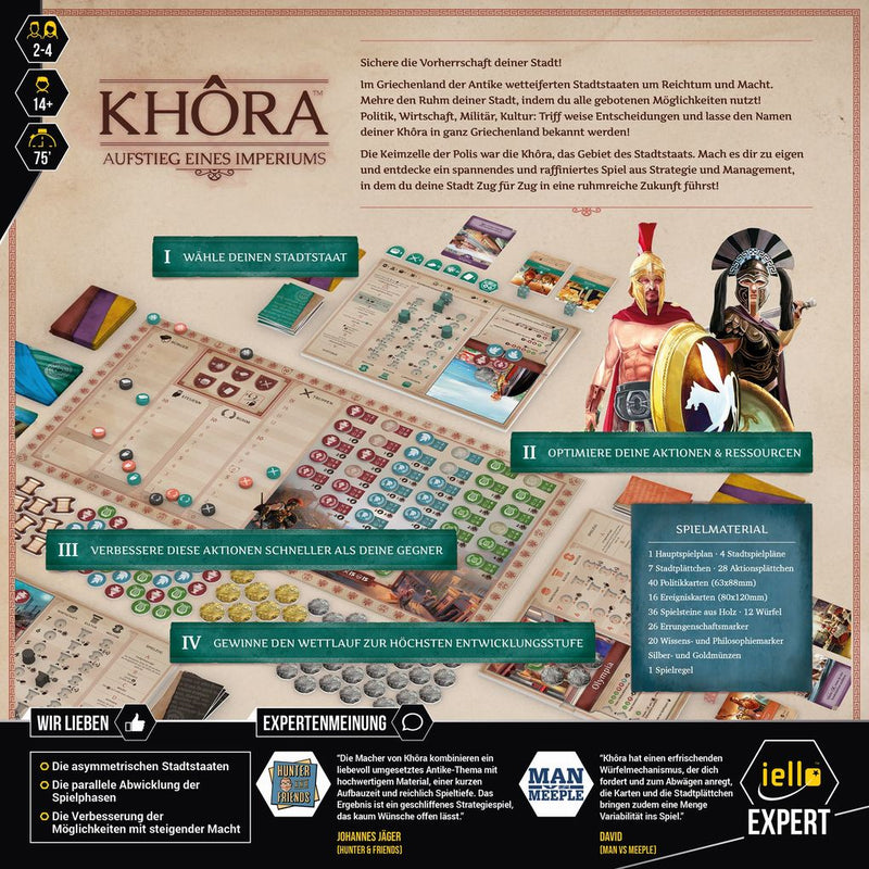 Khora - Taktisches Karten-Entwicklungsspiel