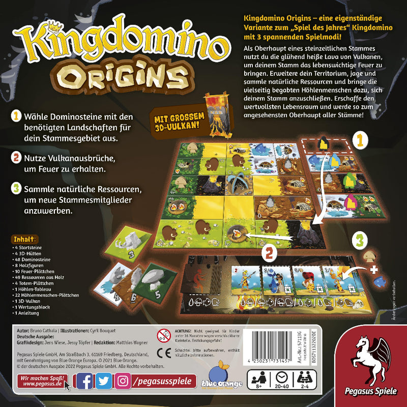 Kingdomino Origins - Das abwechslungsreichere Kingdomino