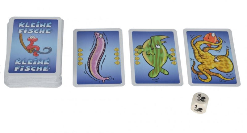 Kleine Fische - Schnelles Kartenspiel für die ganze Familie
