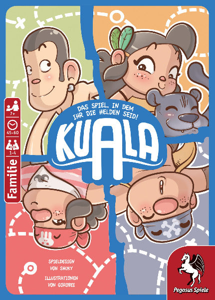 Kuala - Kooperativer Rätsel-Spielecomic für bis zu 4 Abenteurer