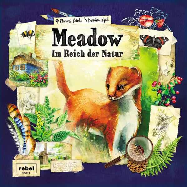 Meadow - Wunderschönes gehobenes Kartensammelspiel für Familien