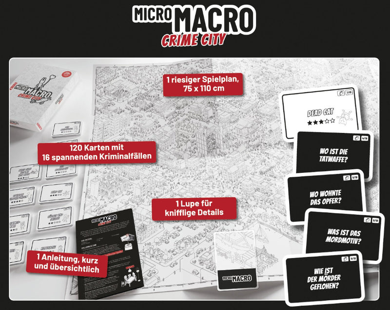 MicroMacro: Crime City - Das Spiel des Jahres 2021