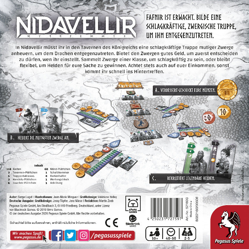 Nidavellir - Kartensammeln im Zwergenreich