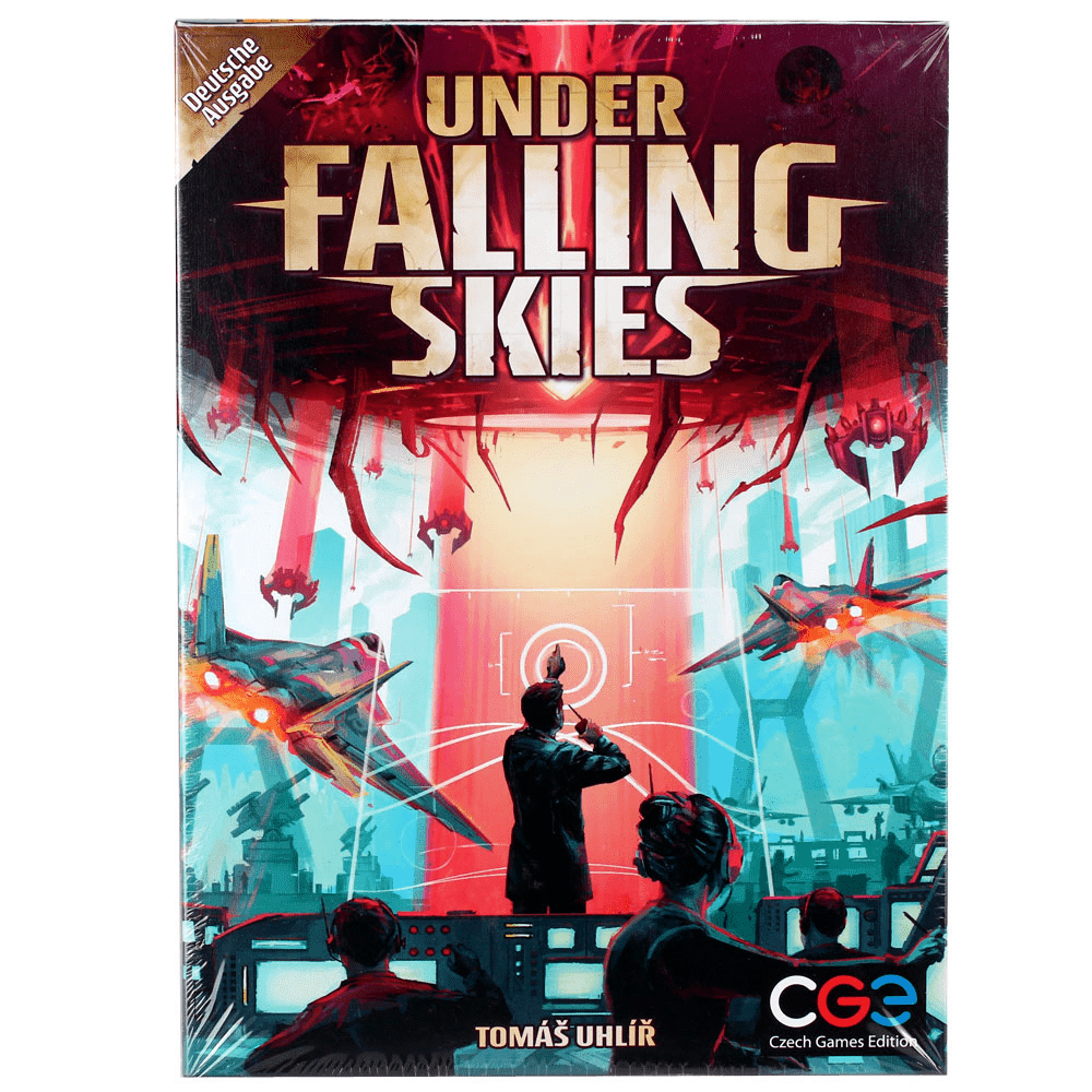Under Falling Skies - Strategisches Solospiel im Stil von Space Invaders