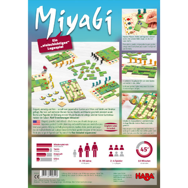 Miyabi - Vielschichtiges Legespiel für alle Generationen