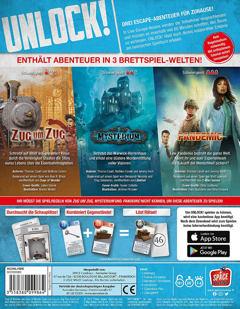 Unlock! Game Adventures - Das Unlock! für Spielefans