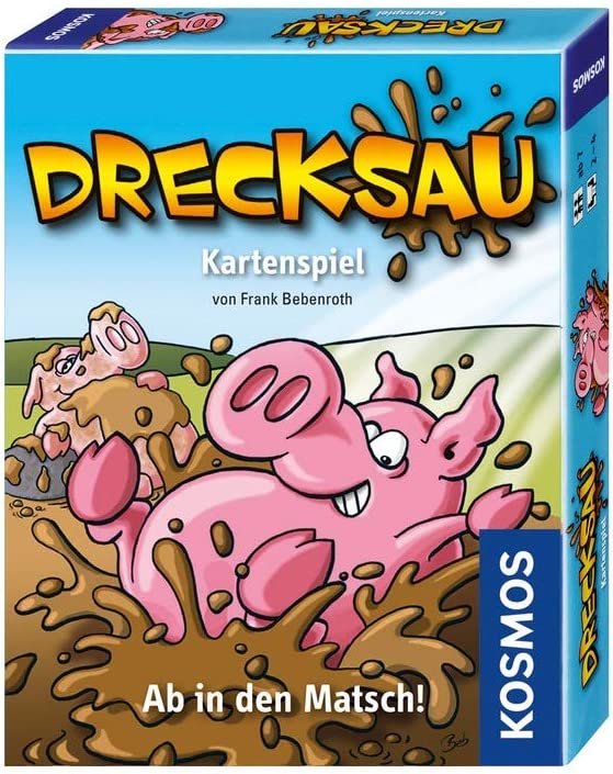 Drecksau - Lustiges kurzweiliges Kartenspiel für die ganze Familie