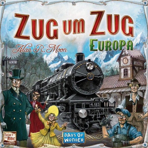 Asmodee Spiel Zug um Zug - Europa