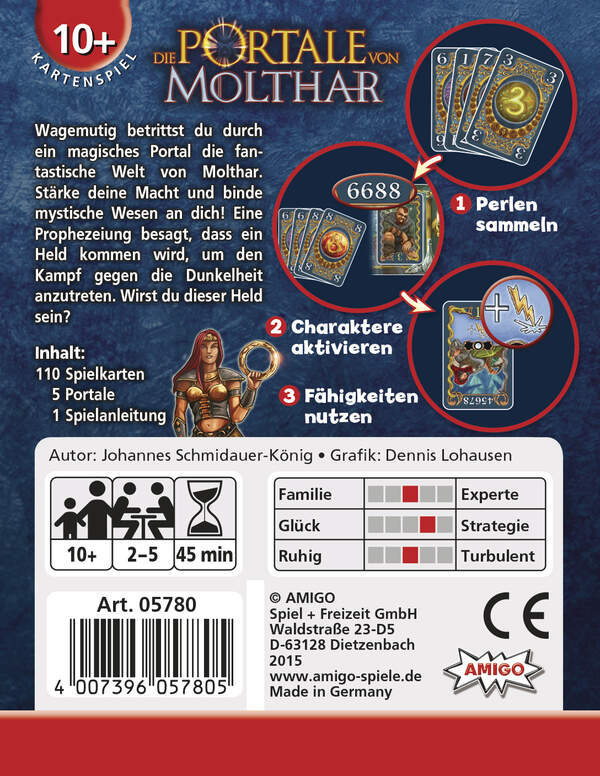 Die Portale von Molthar - Fantastisches Kartenspiel
